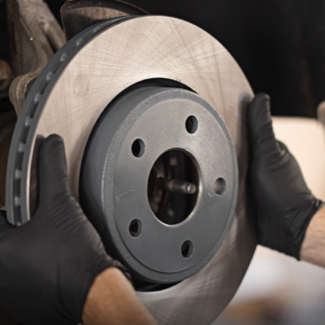 New Brake Rotor Installation Complete Brake Safety Package